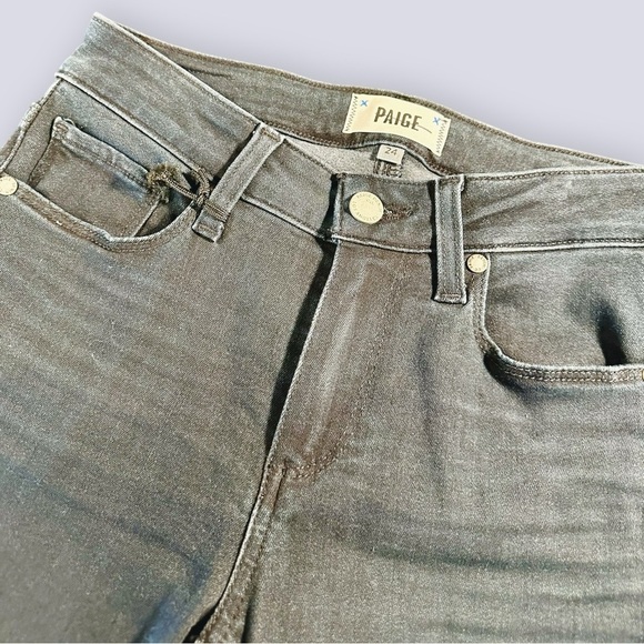 NWOT PAIGE Denim ‘Skyline’ Skinny Jeans in “Azaria” Wash Size 24 - Picture 6 of 16